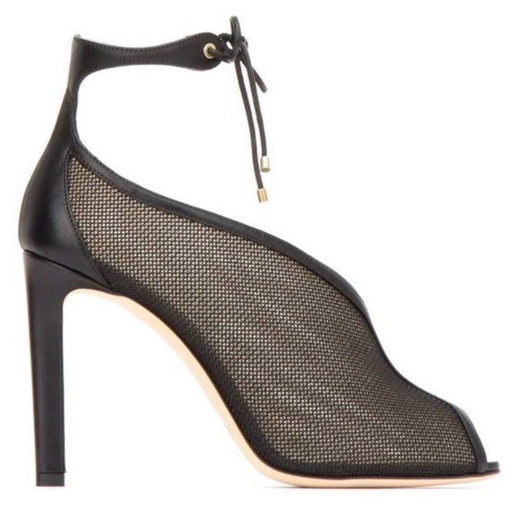 Beautiful Jimmy Choo Sayra 100 Mesh Pumps Size 39 - Picture 3 of 4